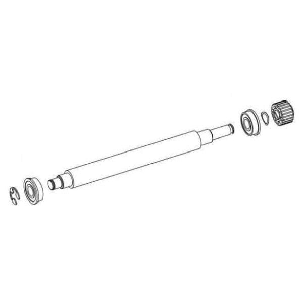 Rodillo de cubierta ASSY 4 PEEL ROHS