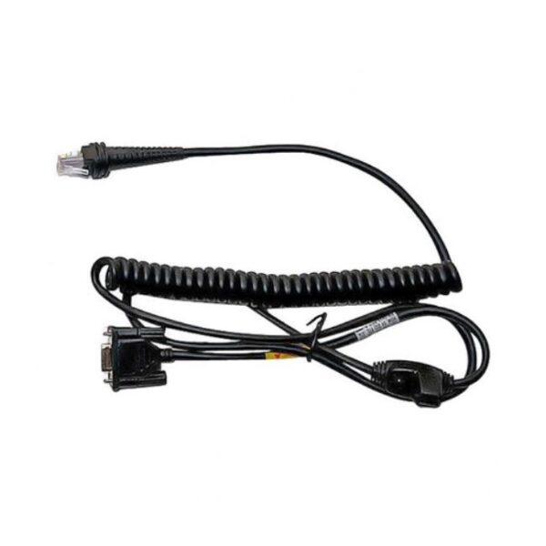 RS232 5V BLK COILED CABLE