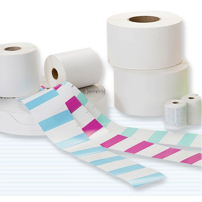 LBL TT, Vellum, 100x100, Out, 1670 Labels per roll, 4 Rolls per Box,1 UN= 1 Box