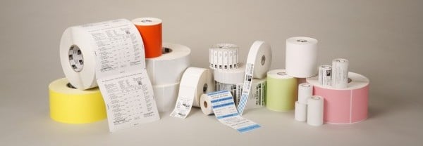 Labels, Zebra, Plástico, Z-Ultimate 3000T White, Anchura: 82.55 mm, Altura: 25.4 mm, Diámetro: 200 mm, Diámetro del núcleo: 76 mm