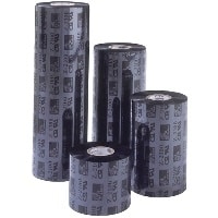 TT Ribbons, Zebra, 3200, Cera/resina, 56,9 mm, 74m, Exterior, Negro