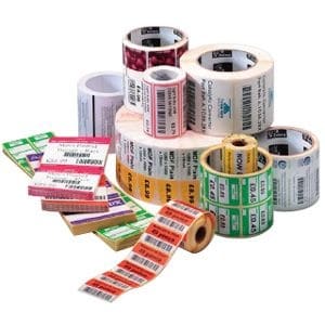 Z-Select 2000D, Rollo de etiquetas, Papel térmico, 102x64mm
