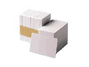 WHITE PVC 20MIL CARDS