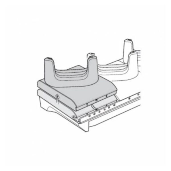 Set of five charging and USB/Ethernet communication replacement cradle cups kits for TC53/TC58,TC53e/TC58e/TC53e-RFID devices,Includes five user-swappable cups,five screws to attach to cups,and five grey shims for a device with a boot,
